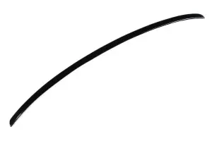 Лип-спойлер узкий, чёрный лак для Лада Гранта лифтбек