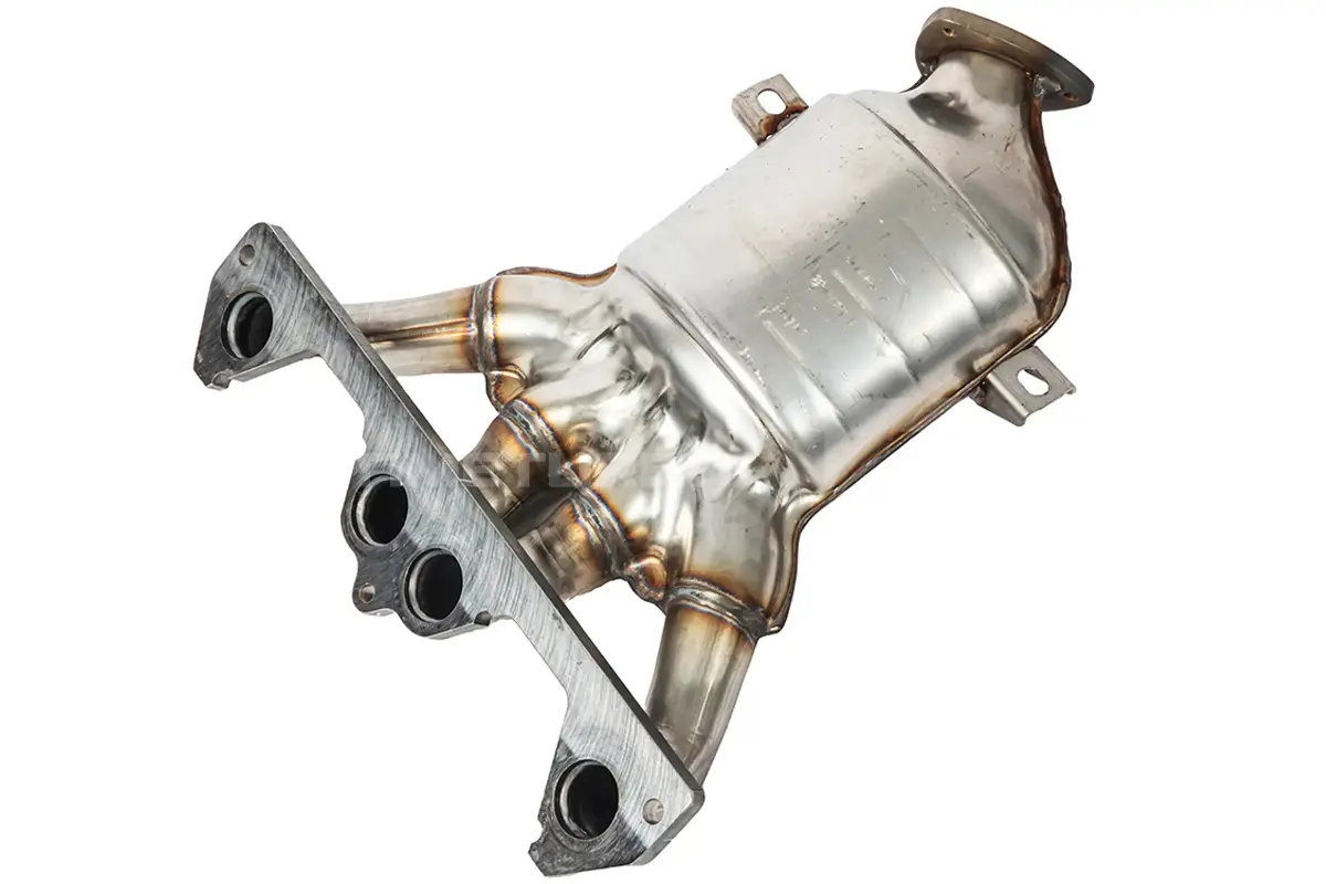 Катализатор оригинал под 2 датчика для Лада Гранта FL 8-ми клапанный двигатель