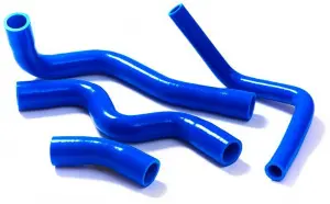 Патрубки радиатора CS20 Profi силикон синий для Лада Ларгус 8 клапанный двигатель