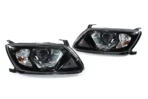 Фары Bi-LED линза 2,5" в стиле Гранта FL для Лада Гранта