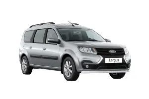 Защита переда Техно Сфера Труба d51 мм, нержавейка для Лада Ларгус рестайлинг с 2021 г. Защита переда Техно Сфера Труба d51 мм, нержавейка для Лада Ларгус рестайлинг с 2021 г.