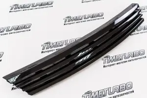 Декоративная решётка радиатора с 4-мя лопастями для Лада Приора Без покраски Декоративная решётка радиатора с 4-мя лопастями для Лада Приора Без покраски