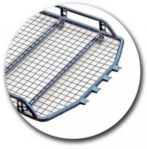 Багажник экспедиционный Техно Сфера Трофи с сеткой, без поперечины, окрашен для УАЗ Hunter Чёрный мат Багажник экспедиционный Техно Сфера Трофи с сеткой, без поперечины, окрашен для УАЗ Hunter Чёрный мат