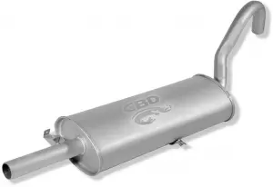 Глушитель CBD окрашенный для ВАЗ 2101, 203, 2105, 2106, 2107