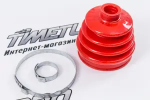 Пыльник ШРУСа CS20 DRIVE с хомутами, внутренний красный для ВАЗ 2108-21099, 2110-2112, 2113-2115, Лада Калина, Калина 2, Приора, Приора 2, Гранта