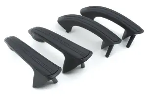 Ручки подлокотников, экокожа для ВАЗ 2114, 2115 Чёрная нить