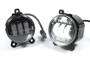 Противотуманные фары, ПТФ Sal-Man диодные двухцветные бело-синий 6000К и жёлтый 3000К, 50W для Лада Приора, Шевроле Нива после 2009 г. в. Противотуманные фары, ПТФ Sal-Man диодные двухцветные бело-синий 6000К и жёлтый 3000К, 50W для Лада Приора, Шевроле Нива после 2009 г. в.