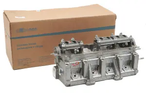 Головка блока цилиндров АвтоВАЗ 11182 с клапанами в сборе без толкателей и вала распределительного для Лада Гранта, Гранта FL, Ларгус