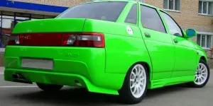 Задний бампер AVR Аврора для ВАЗ 2110 Без покраски Задний бампер AVR Аврора для ВАЗ 2110 Без покраски