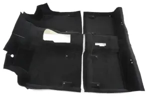 Ковер пола трехслойный, из 2-х частей для Лада Нива 4х4 3-х дверная