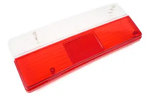 Уценка Стекло заднего левого фонаря красно-белые для ВАЗ 2107