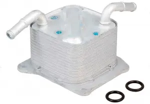 Радиатор Luzar масляный АКПП для Лада Веста, Renault Fluence, Kaptur, Megane III, Nissan Qashqai, Qashqai II, Sentra, Tiida