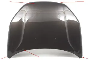 Уценка Капот для Лада Веста В цвет 246 мелкая вмятина, сколы ЛКП