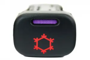 Кнопка пересвеченная кондиционера с индикацией для ВАЗ 2113-2115, Лада Калина, Нива Travel, Шевроле Нива