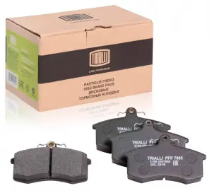Тормозные колодки TRIALLI дисковые, передние для ВАЗ 2108-21099, 2110-2112, 2113-2115, Лада Калина, Гранта