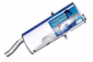 Глушитель основной АвтоВАЗ закатной для ВАЗ 2104 инжекторный двигатель Глушитель основной АвтоВАЗ закатной для ВАЗ 2104 инжекторный двигатель