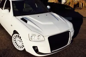 Капот Я Робот для Лада Приора, Приора 2 Без покраски Капот Я Робот для Лада Приора, Приора 2 Без покраски