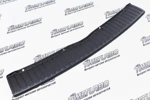 Защитная накладка на задний бампер для Лада Калина хэтчбек