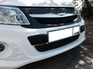 Оригинальная решетка радиатора Спорт в сборе для Лада Гранта Без покраски Оригинальная решетка радиатора Спорт в сборе для Лада Гранта Без покраски