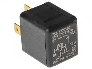 Реле АвтоВАЗ 4-х контактное 40А резистор для Лада Веста