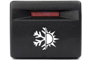 Кнопка пересвеченная климат-контроля с индикацией для Лада Калина 2, Гранта, Гранта FL, Приора, Приора 2, Нива 4x4, Нива Legend