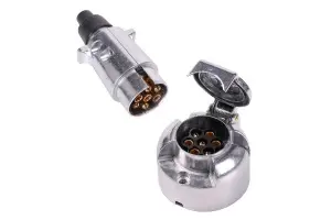 Разъем прицепа 7PIN силуминовый