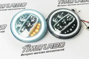 Светодиодные фары ДХО, повторитель для ВАЗ 2101, 2102, Лада Нива 4х4, Нива 4х4 Урбан, УАЗ 3303, 469, Хантер, Jeep Wrangler  hp-hld-31-01 Светодиодные фары ДХО, повторитель для ВАЗ 2101, 2102, Лада Нива 4х4, Нива 4х4 Урбан, УАЗ 3303, 469, Хантер, Jeep Wrangler  hp-hld-31-01