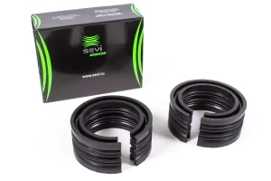 Подушки межвитковые СЭВИ ЭКСТРИМ расстояние между витками 38 мм для ВАЗ 2114, 2115, Лада Калина универсал, Приора универсал, хэтчбек, Приора 2 универсал, хэтчбек, Гранта, Ларгус, Веста