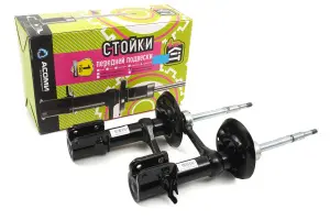 Стойки передние АСОМИ KIT SPORT газомаслянные для Лада Калина 2, Гранта, Датсун mi-DO, on-DO Стойки передние АСОМИ KIT SPORT газомаслянные для Лада Калина 2, Гранта, Датсун mi-DO, on-DO