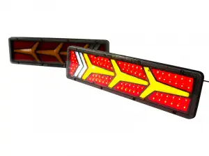 Задние фонари светодиодные в стиле Lamborghini для автомобилей Газель, Газель Next, Камаз Задние фонари светодиодные в стиле Lamborghini для автомобилей Газель, Газель Next, Камаз