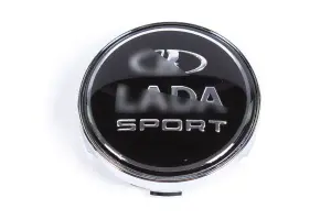 Колпачок литого диска, заглушка ступицы LADA SPORT аналог Колпачок литого диска, заглушка ступицы LADA SPORT аналог
