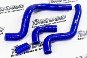 Патрубки радиатора ТЕХНОПАРТНЕР синий силикон для ВАЗ 2110-2112 16-ти клапанный двигатель Патрубки радиатора ТЕХНОПАРТНЕР синий силикон для ВАЗ 2110-2112 16-ти клапанный двигатель