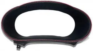 Щиток комбинации приборов Ferrum Group c отделкой из кожи для Лада Калина 2, Гранта FL Чёрная нить