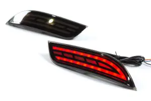 Распродажа Светодиодные динамические катафоты Sal-Man в задний бампер для Лада Приора 2 Распродажа Светодиодные динамические катафоты Sal-Man в задний бампер для Лада Приора 2