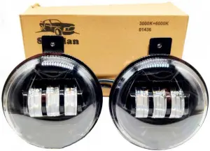 Диодные ПТФ Sal-Man 2 режима 6000К бело-синий, 3000K жёлтый, 50W для Chevrolet Cruze, Captiva, Antara Диодные ПТФ Sal-Man 2 режима 6000К бело-синий, 3000K жёлтый, 50W для Chevrolet Cruze, Captiva, Antara