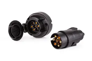 Разъем прицепа 7PIN пластмассовый