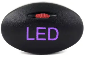 Кнопка пересвеченная LED с индикацией для Лада Калина Кнопка пересвеченная LED с индикацией для Лада Калина
