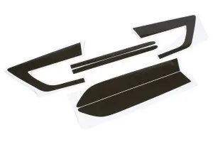 Тонировка задних фонарей светлой части для Лада Веста Черная