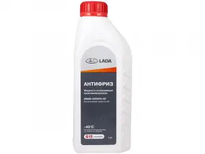 Антифриз АвтоВАЗ G12, 1 л Антифриз АвтоВАЗ G12, 1 л