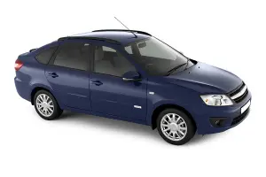 Рейлинги ПТ ГРУПП Комфорт для Лада Гранта, Гранта FL лифтбек Черный муар Рейлинги ПТ ГРУПП Комфорт для Лада Гранта, Гранта FL лифтбек Черный муар