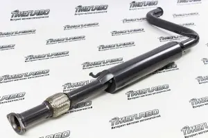 Резонатор STT 1,6 л, под выпускной коллектор STT, с гофрой для ВАЗ 2110-2112