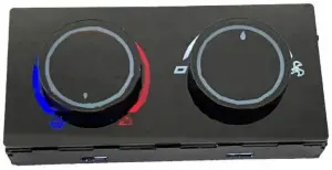 Диодная облицовка блока управления отопителем старого образца для ВАЗ 2110-2112