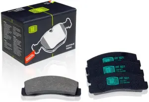 Тормозные колодки TRIALLI дисковые, передние для Лада Нива 4x4, Шевроле Нива