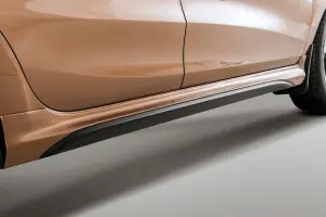 Накладки порогов ЮРОЛТЮНИНГ для Лада XRAY