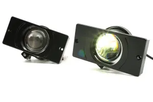 Противотуманные фары, ПТФ диодные LED с линзой для ВАЗ 2110-2112, 2113-2115, Шевроле Нива до рестайлинга Противотуманные фары, ПТФ диодные LED с линзой для ВАЗ 2110-2112, 2113-2115, Шевроле Нива до рестайлинга