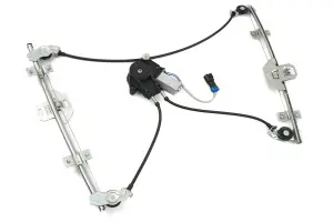 Электростеклоподъёмник АвтоВАЗ с тонкой рамой на левую переднюю дверь для Лада Калина