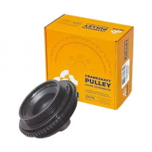 Шкив коленвала демпферный SLON под кондиционер для Шевроле Нива