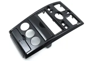 Центральная консоль 1DIN черный глянец для Лада Приора