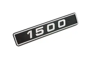 Орнамент шильдик 1500 матовый для ВАЗ 2105, 2107, 2108-21099 Орнамент шильдик 1500 матовый для ВАЗ 2105, 2107, 2108-21099