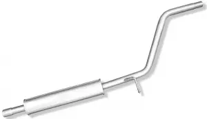 Резонатор CBD универсальный нержавеющий для Лада Ларгус, Renault Logan, Sandero/Stepway, Duster 4х2 1.4 л, 1.6 л